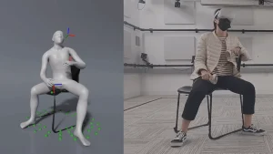 Seguimiento de piernas de Avatares VR por software